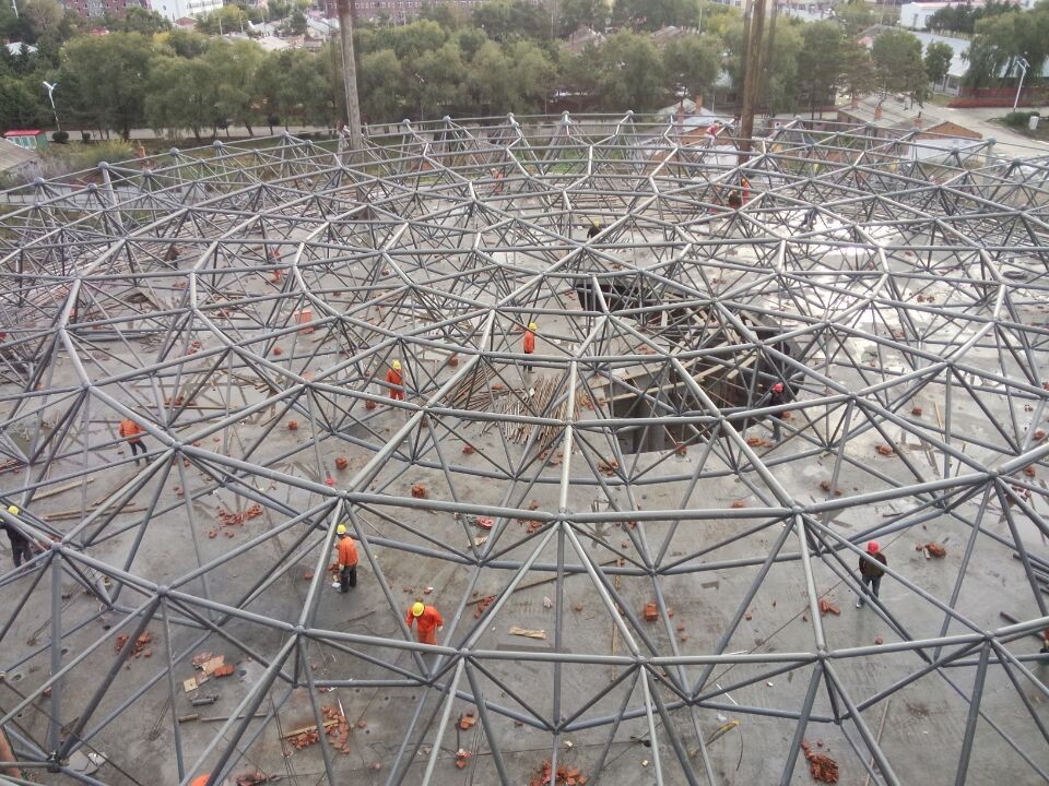 乌海全民健身中心网架